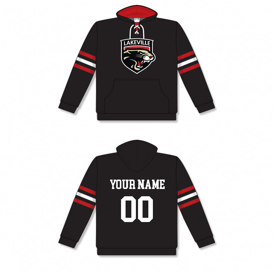 ICE CATS Athletic Knit A1845 Hockey Stripe Hoodies