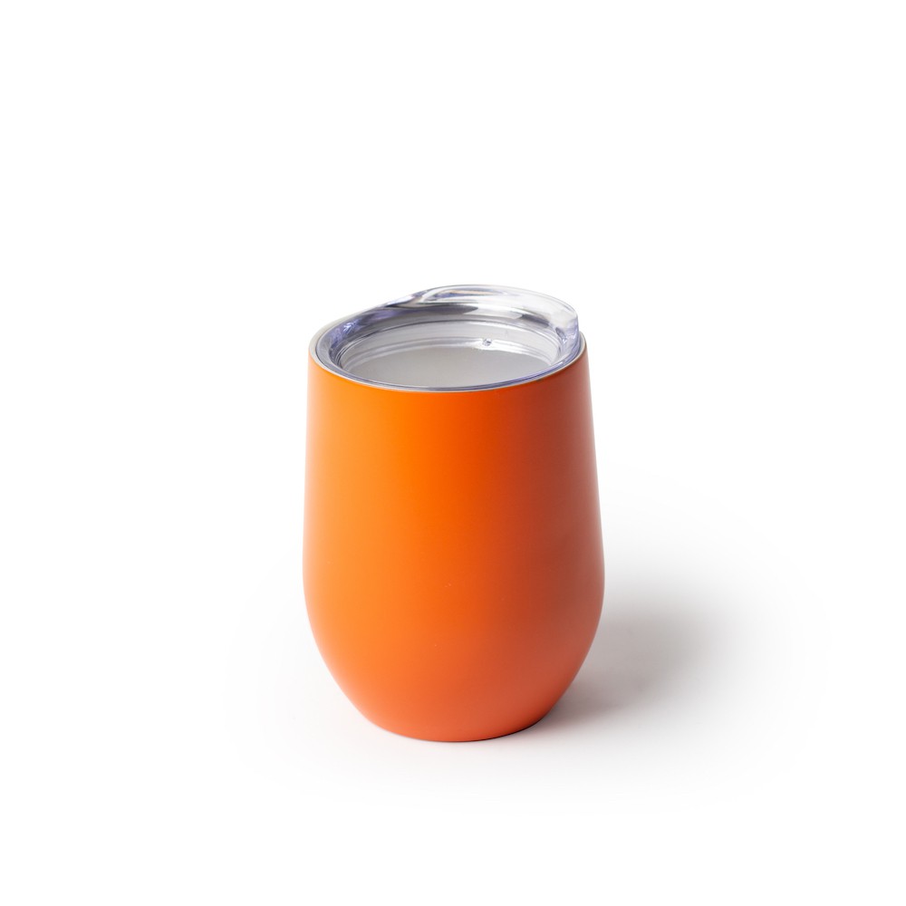 12oz Engraved with Birch Island Lake Stemless Wine Tumblers