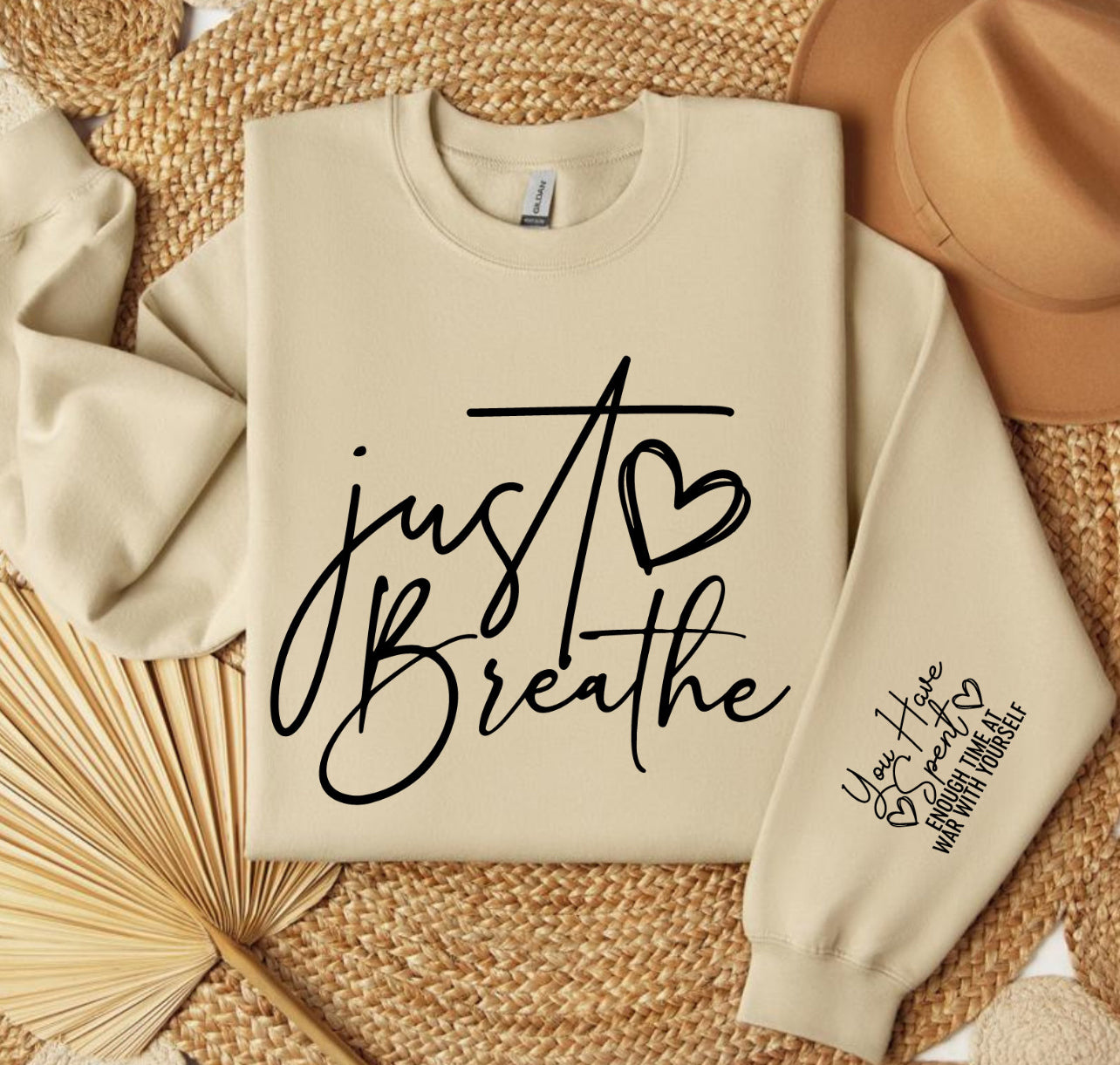 Just Breathe w/ Sleeve