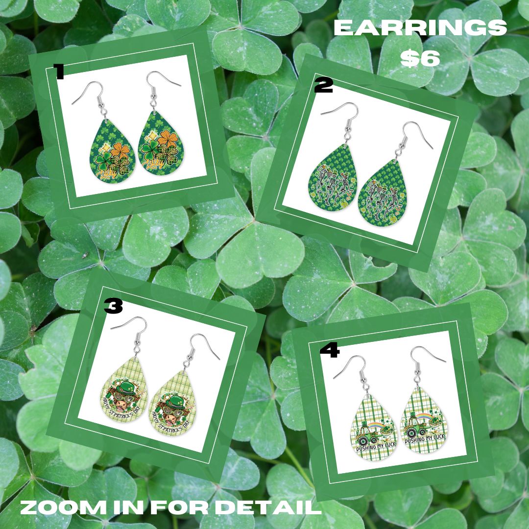 St. Patrick's Day Earrings