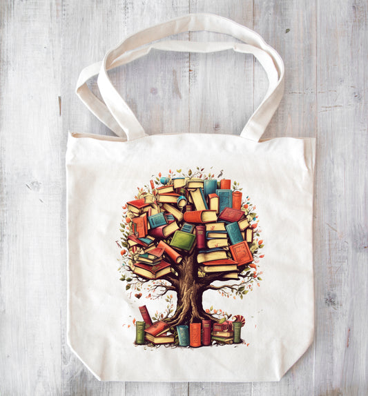 Tree of Knowledge Book Tote