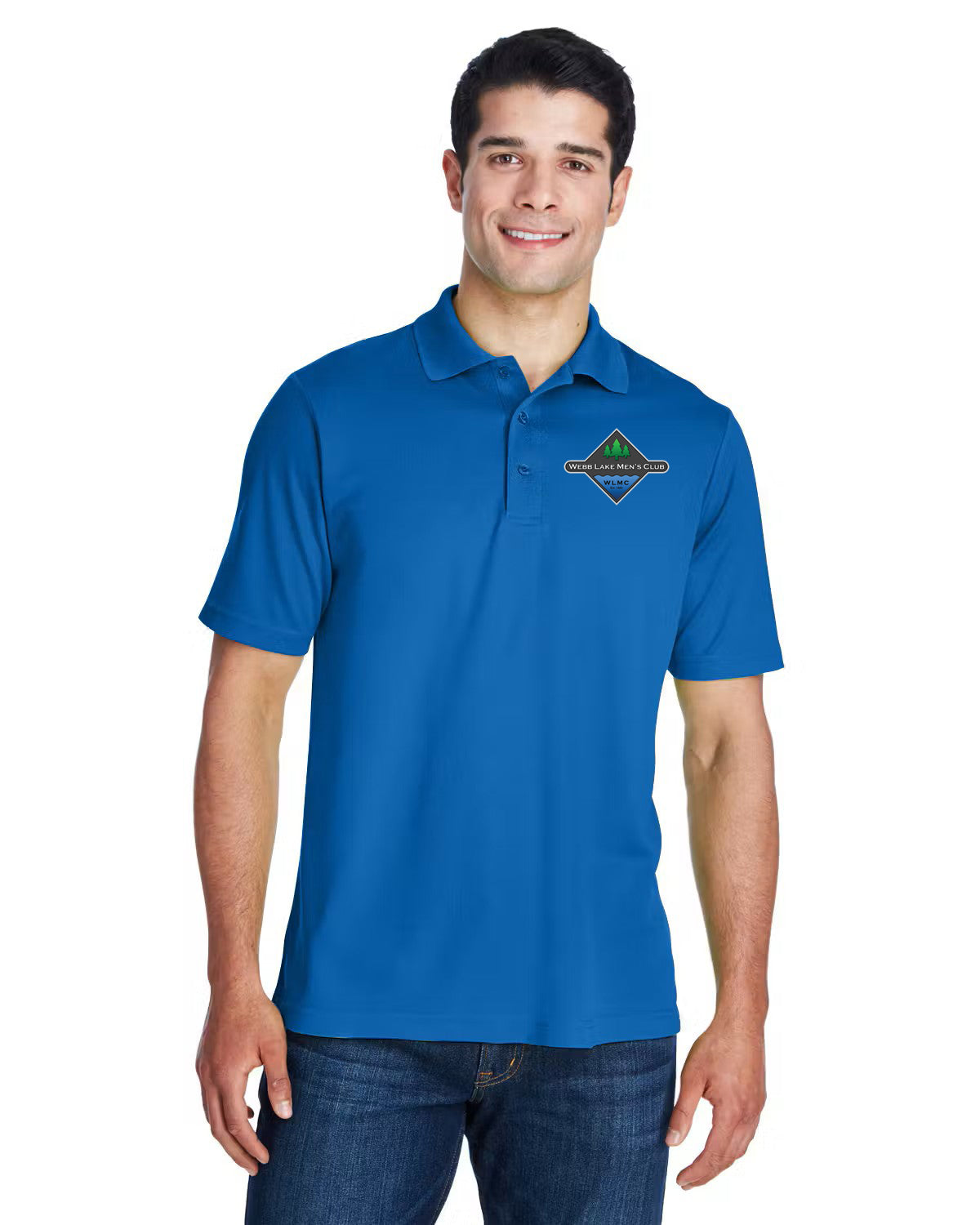 Core 365 Men's Origin Performance Pique Polo WLMC Embroidered Logo