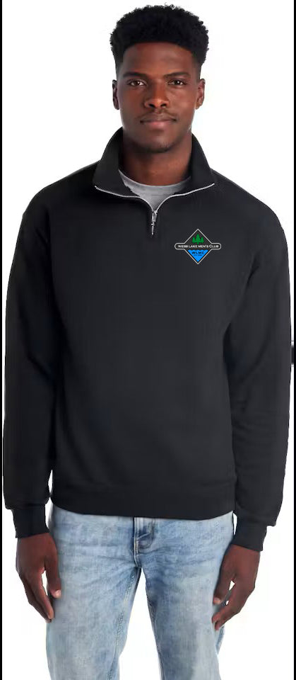 Jerzees Unisex NuBlend® Quarter-Zip Cadet Collar Sweatshirt