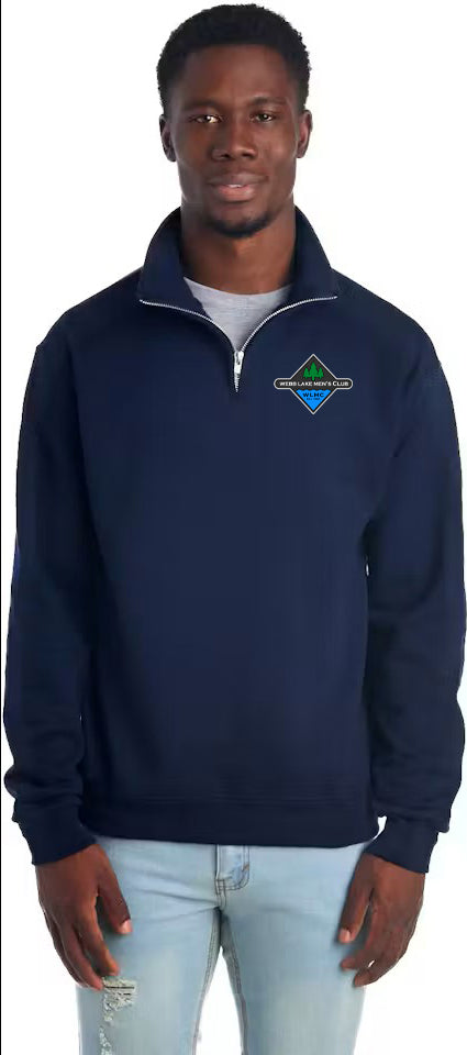 Jerzees Unisex NuBlend® Quarter-Zip Cadet Collar Sweatshirt