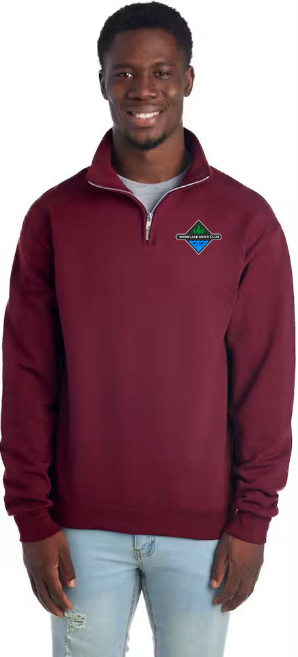 Jerzees Unisex NuBlend® Quarter-Zip Cadet Collar Sweatshirt