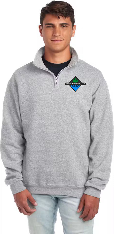 Jerzees Unisex NuBlend® Quarter-Zip Cadet Collar Sweatshirt