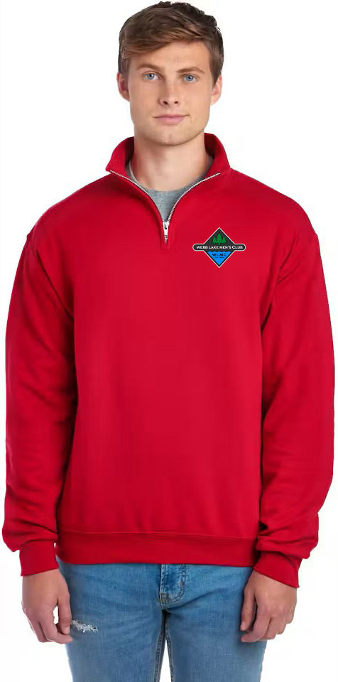 Jerzees Unisex NuBlend® Quarter-Zip Cadet Collar Sweatshirt
