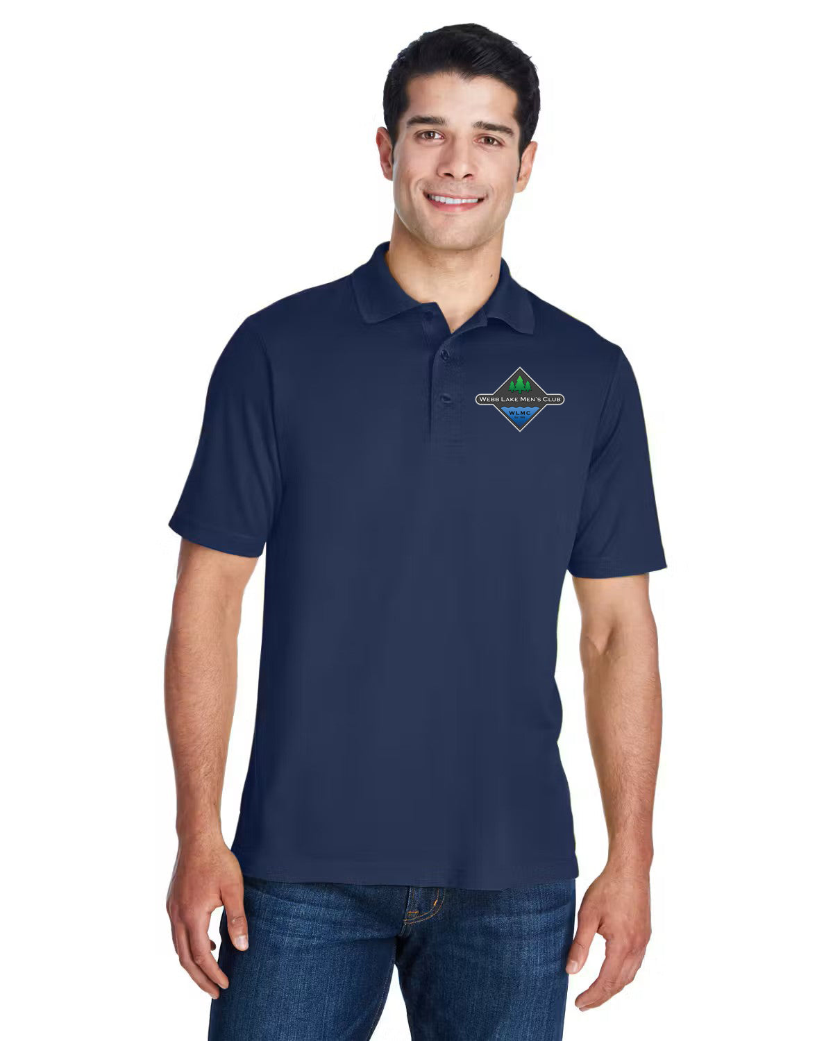 Core 365 Men's Origin Performance Pique Polo WLMC Embroidered Logo