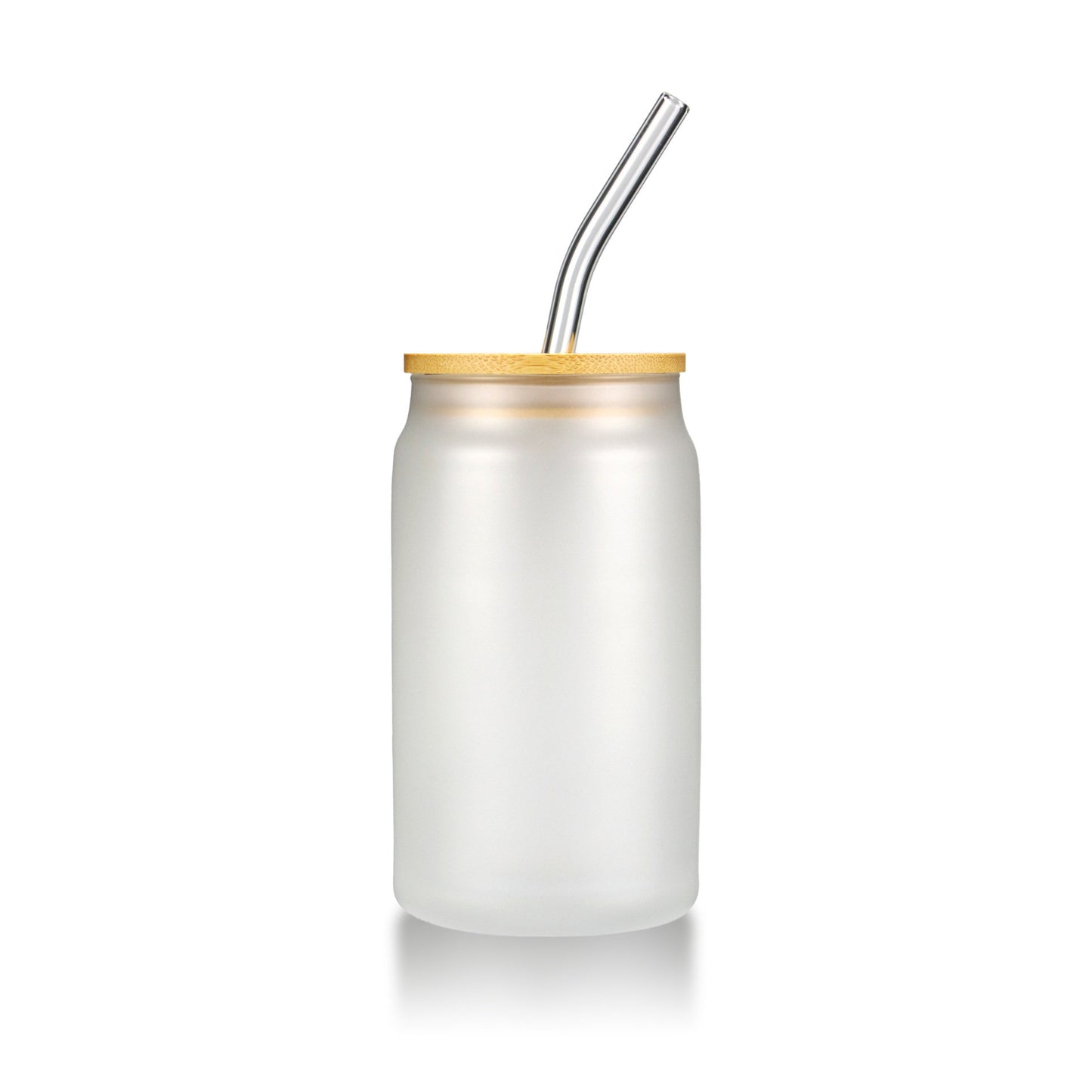 Pumpkin Cow Glass Can Tumbler