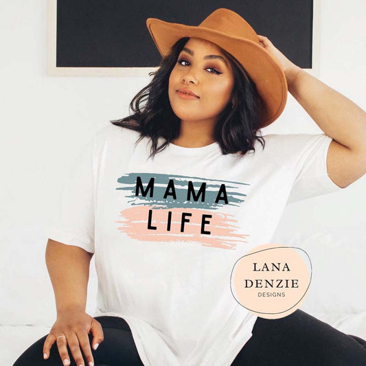 Mama Life Brushstroke