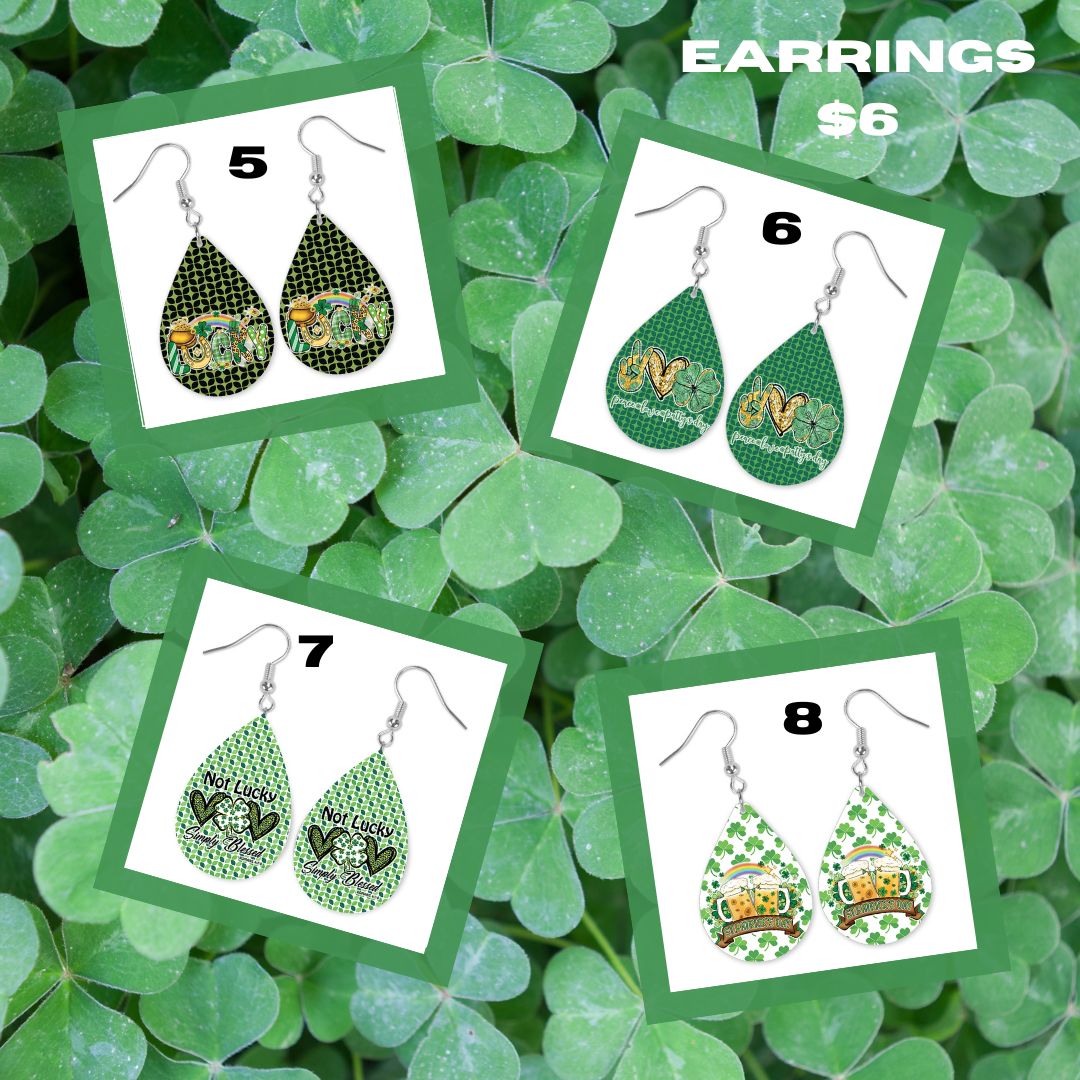 St. Patrick's Day Earrings