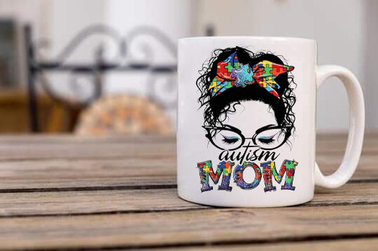 Autism Mom Messy Bun