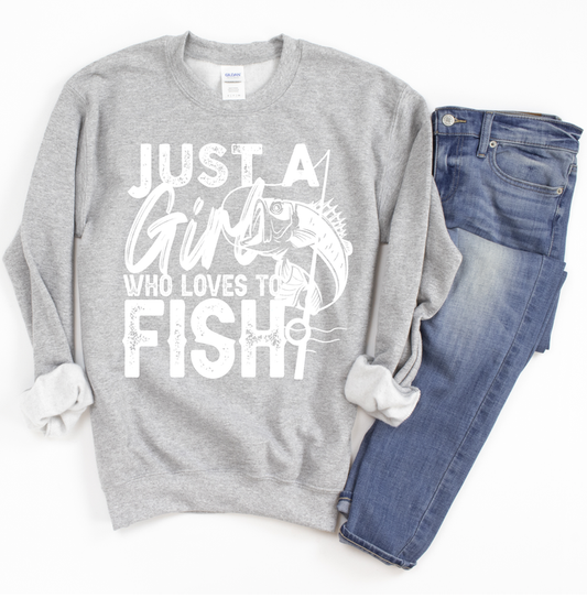 Just a Girl Who Loves to Fish