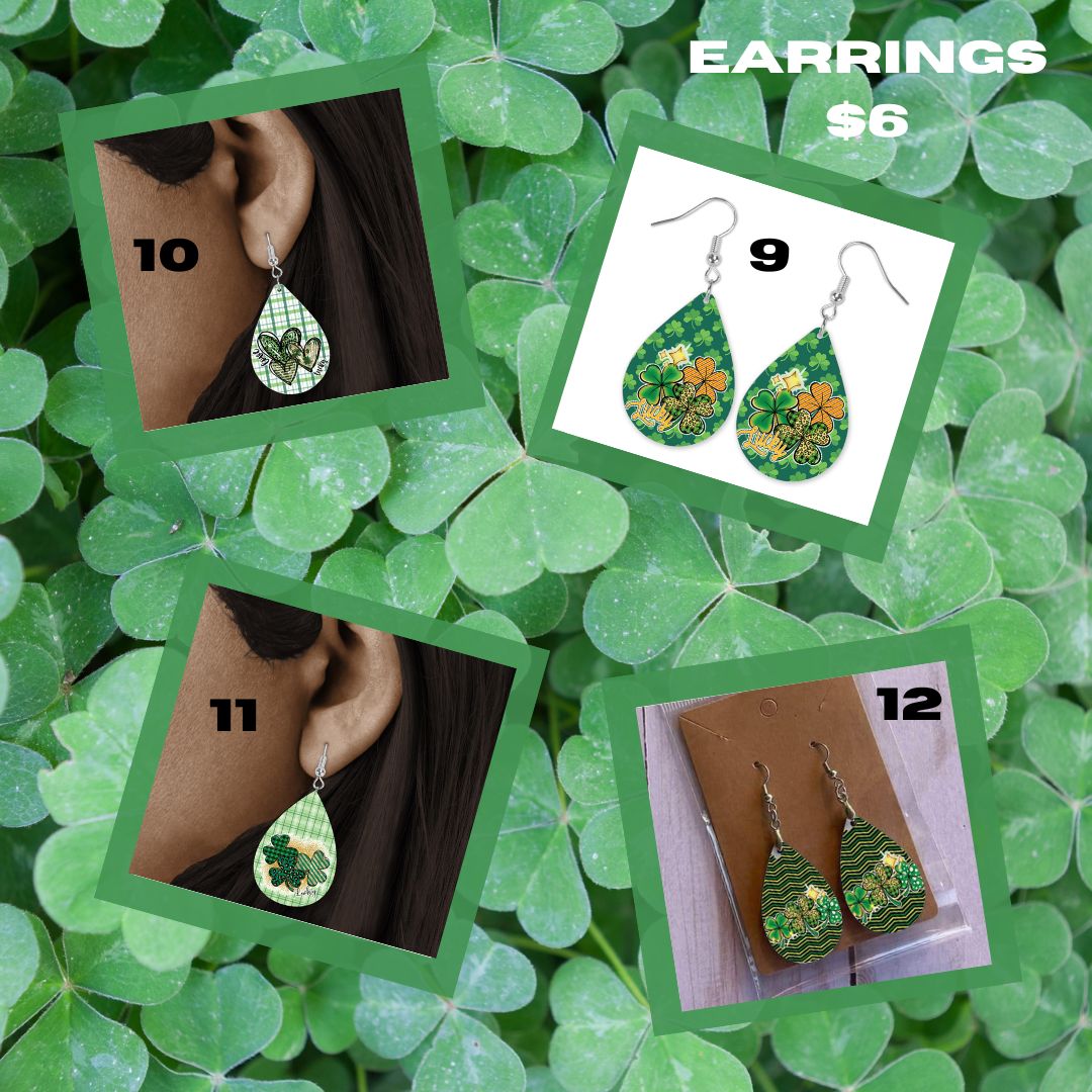 St. Patrick's Day Earrings