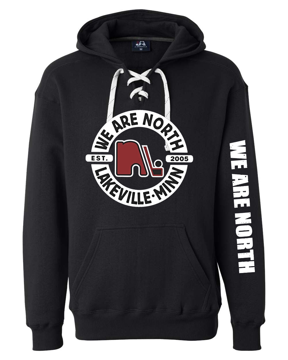 WE ARE NORTH J America Brand Sport Laced Hoodie