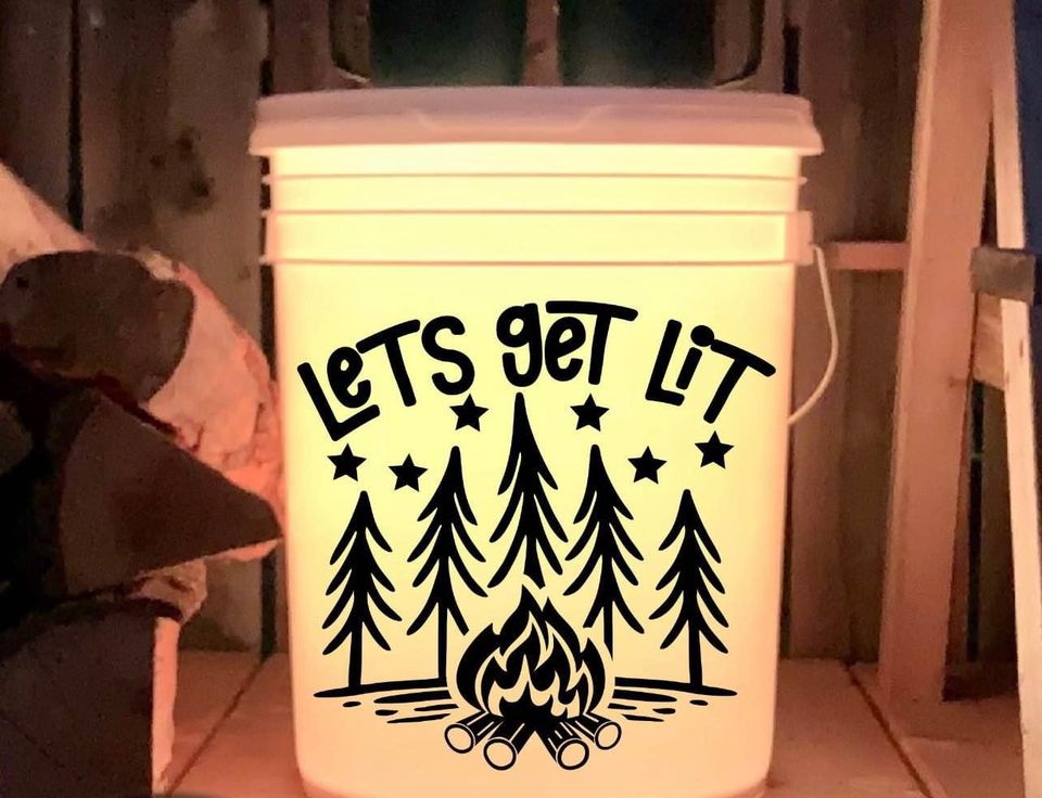 Custom LED Lighted Buckets