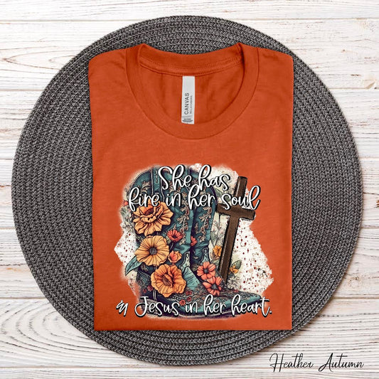 She has Fire in Her Soul