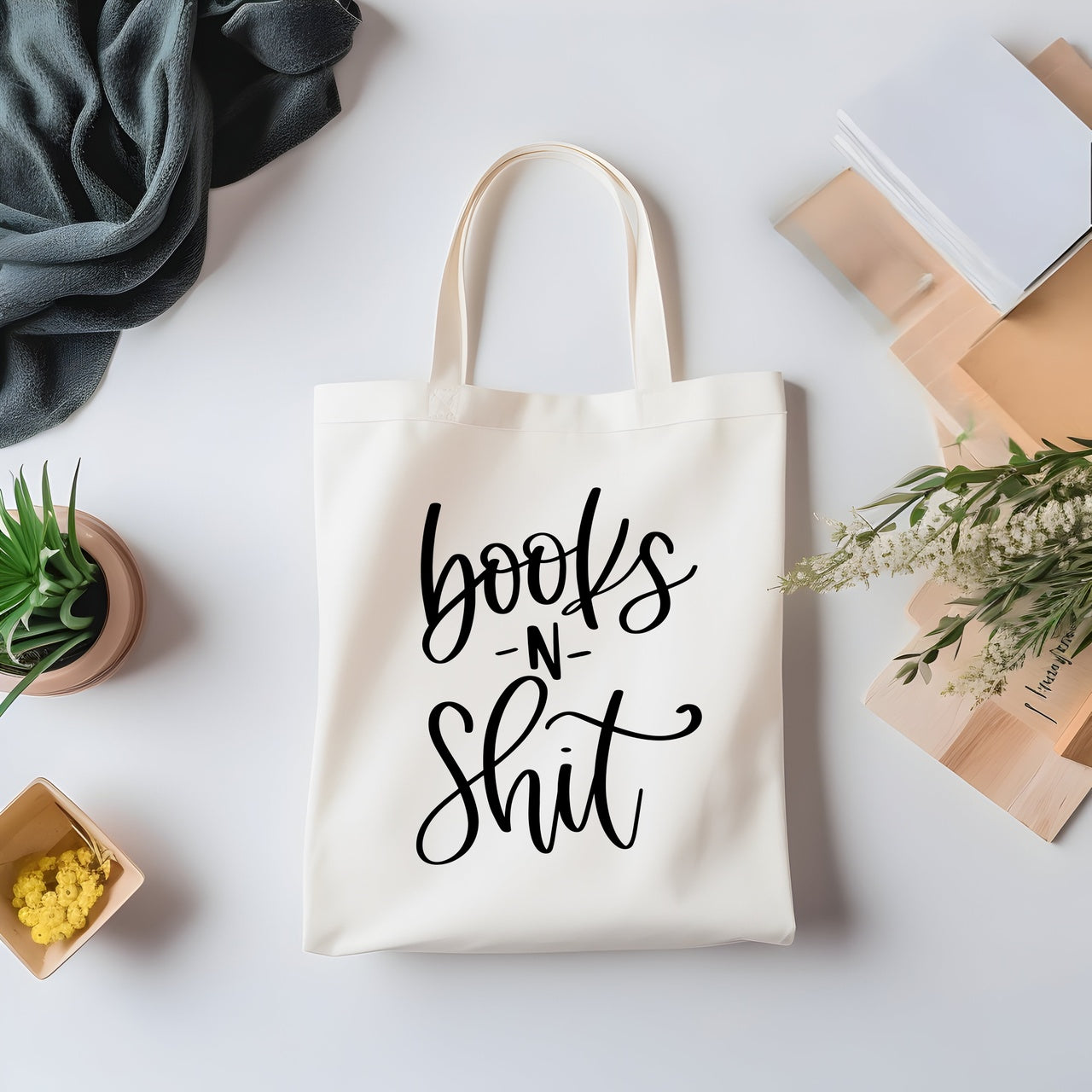 Books 'n' Sh*t Tote Bag