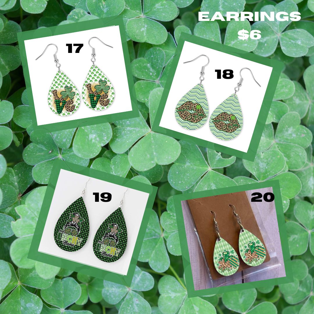 St. Patrick's Day Earrings