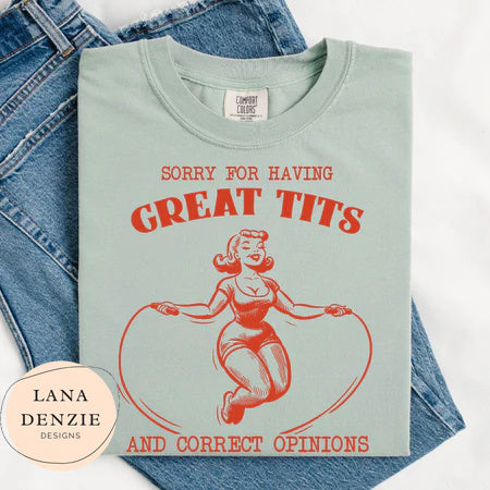 Sorry for Having Great T!ts