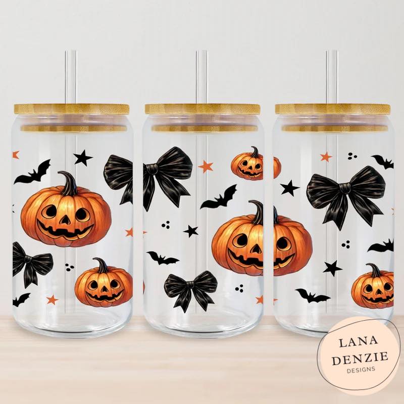 Black Bows & Pumpkins