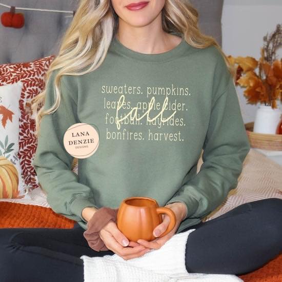 Fall Words {Cream}