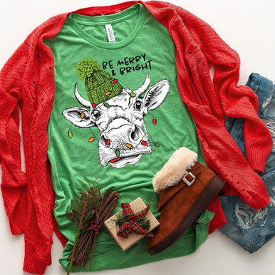 Be Merry and Bright Cow