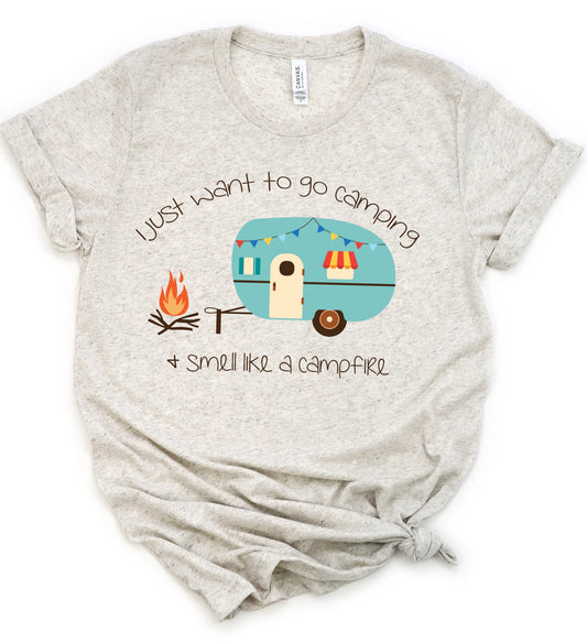 Camping & Smell like a Campfire
