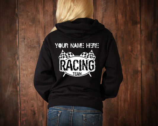 Custom Name Racing Team