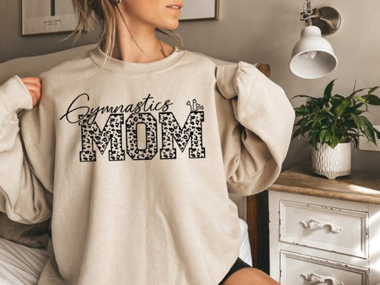 Gymnastics Mom Leopard