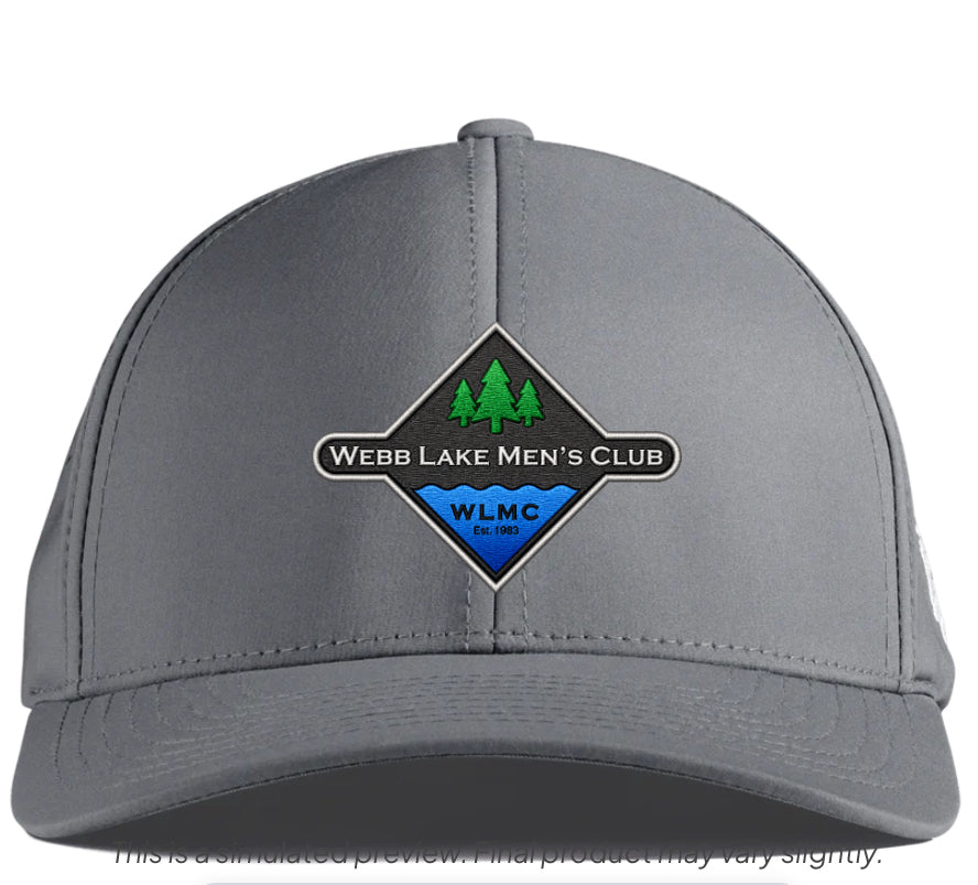 BRANDED BILLS BARE CURVED PERFORMANCE CAP WLMC EMBROIDERED PATCH