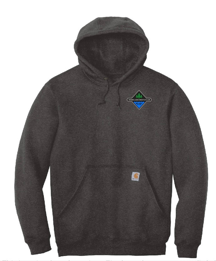 Carhartt® Tall Midweight Hooded Sweatshirt WLMC Embroidered Logo