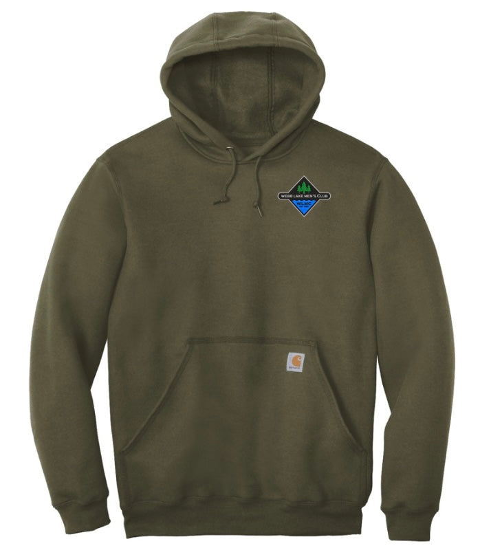 Carhartt® Tall Midweight Hooded Sweatshirt WLMC Embroidered Logo