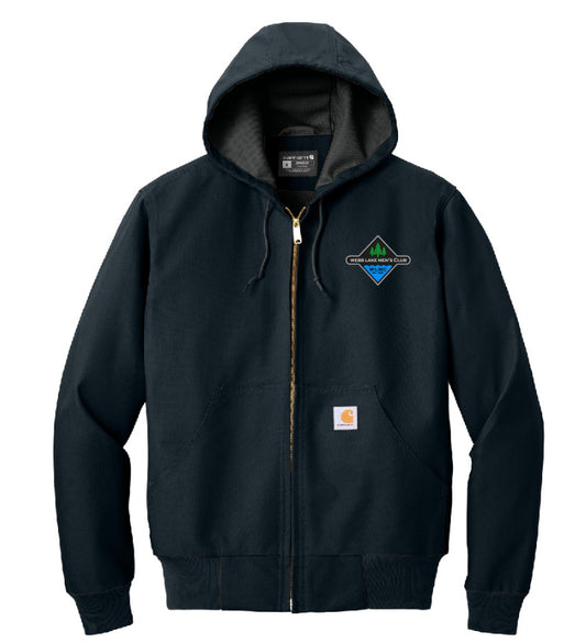 Carhartt® Thermal-Lined Duck Active Jacket with Embroidered Logo