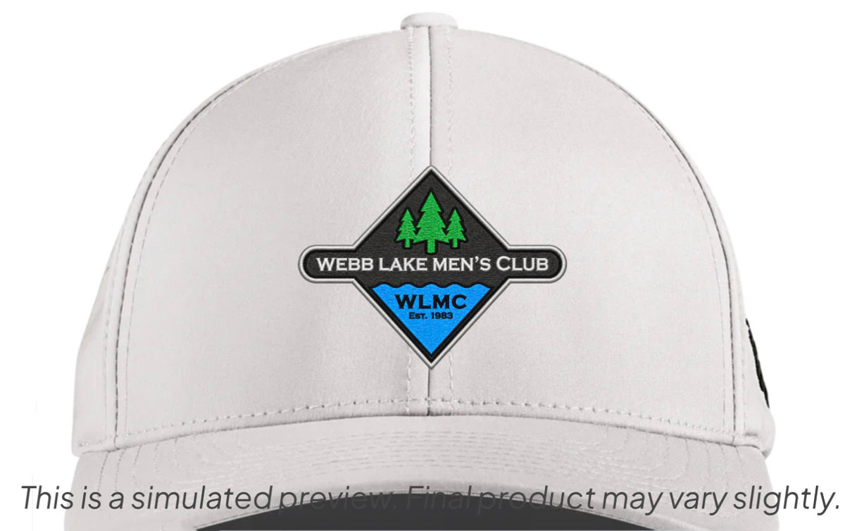 BRANDED BILLS BARE CURVED PERFORMANCE CAP WLMC EMBROIDERED PATCH