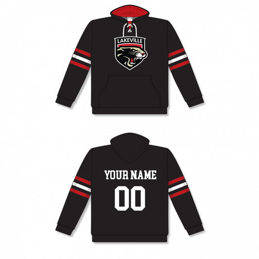 ICE CATS Athletic Knit A1845 Hockey Stripe Hoodies