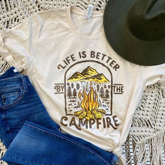 Life is Better Campfire