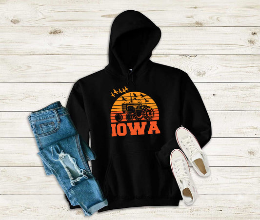 Iowa Orange Retro