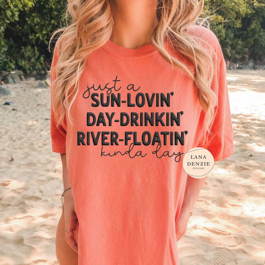Sun Lovin River Floatin