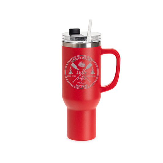 40 oz Lake Life Engraved Tumblers