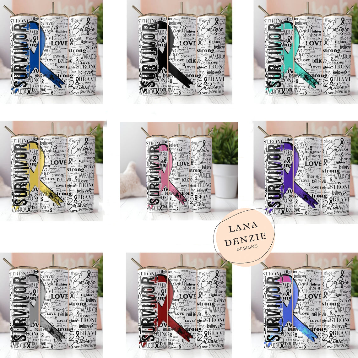 Survivor Ribbon Colors