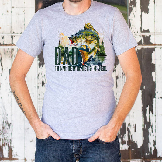 Dad Fishing Legend