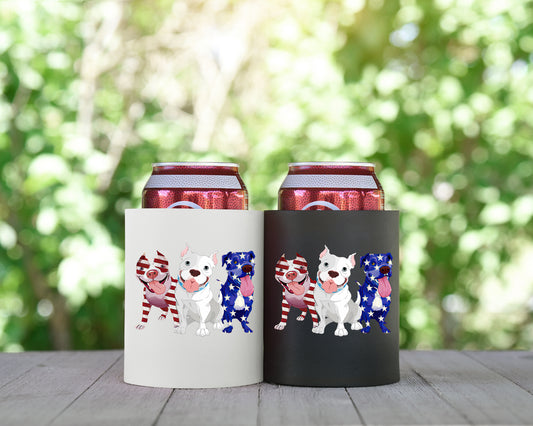 Red White & Blue Dogs