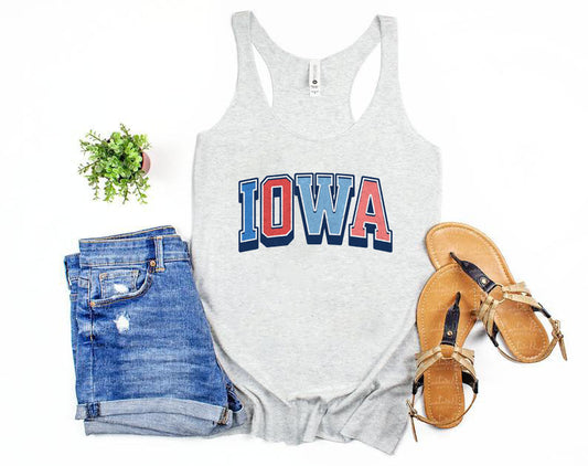 Iowa Blue&Red