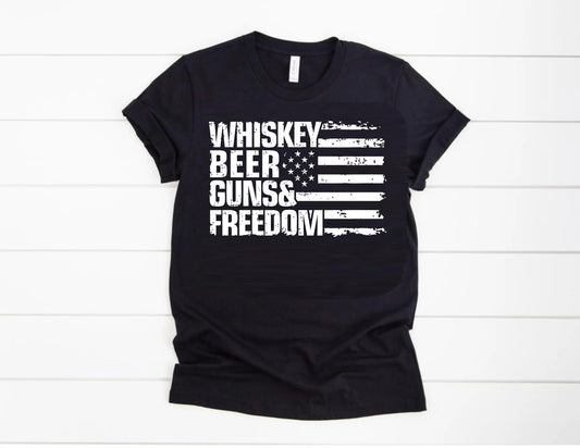 Whiskey Beer Guns & Freedom