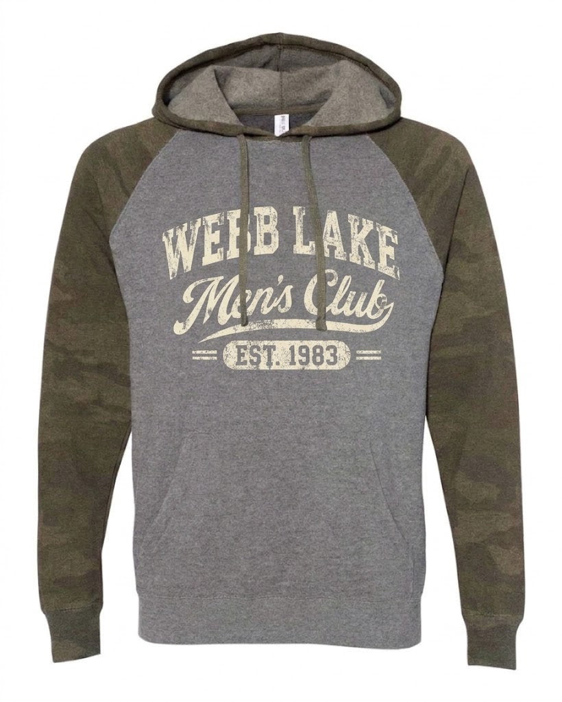Independent Trading Unisex Blend Raglan Hooded Pullover