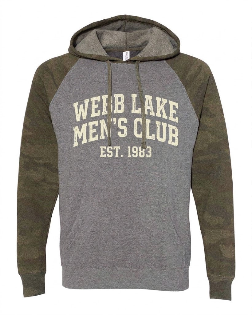 Independent Trading Unisex Blend Raglan Hooded Pullover