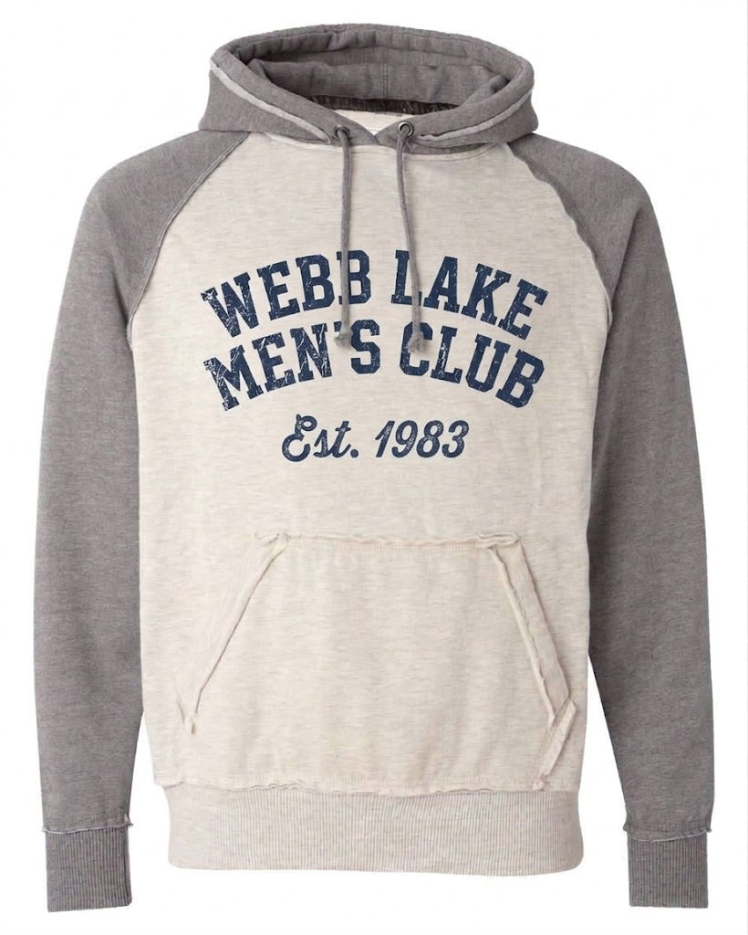 J. America Men's Vintage Heather Hooded Sweatshirt