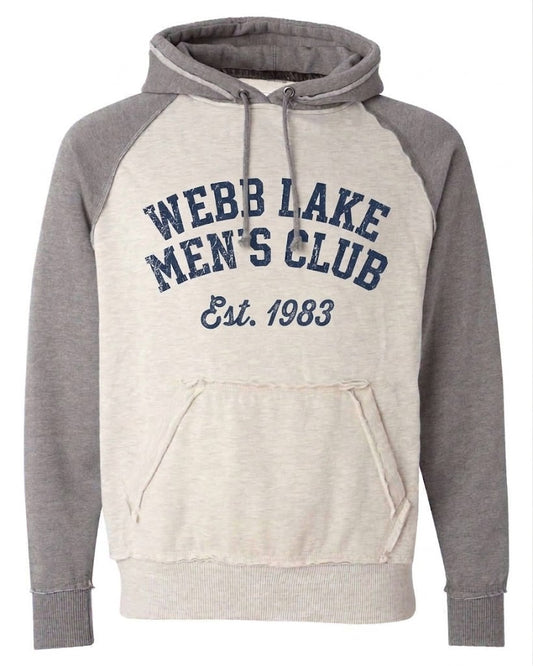 J. America Men's Vintage Heather Hooded Sweatshirt