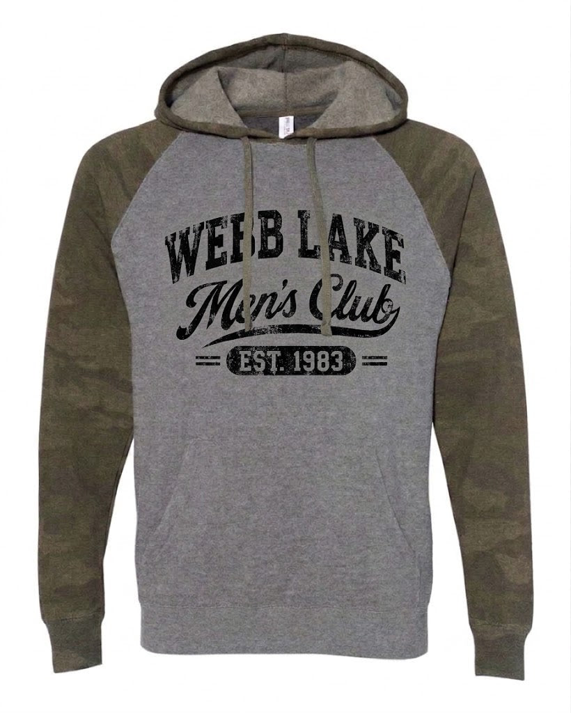 Independent Trading Unisex Blend Raglan Hooded Pullover